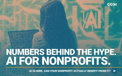 The Numbers Behind The Hype: What AI Actually Looks Like for Nonprofits, Right Now